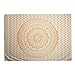 Produktbild Interlink Wandteppich orientalisch indisches Tapestry Mandala-Design Strandtuch 145x208cm Gold