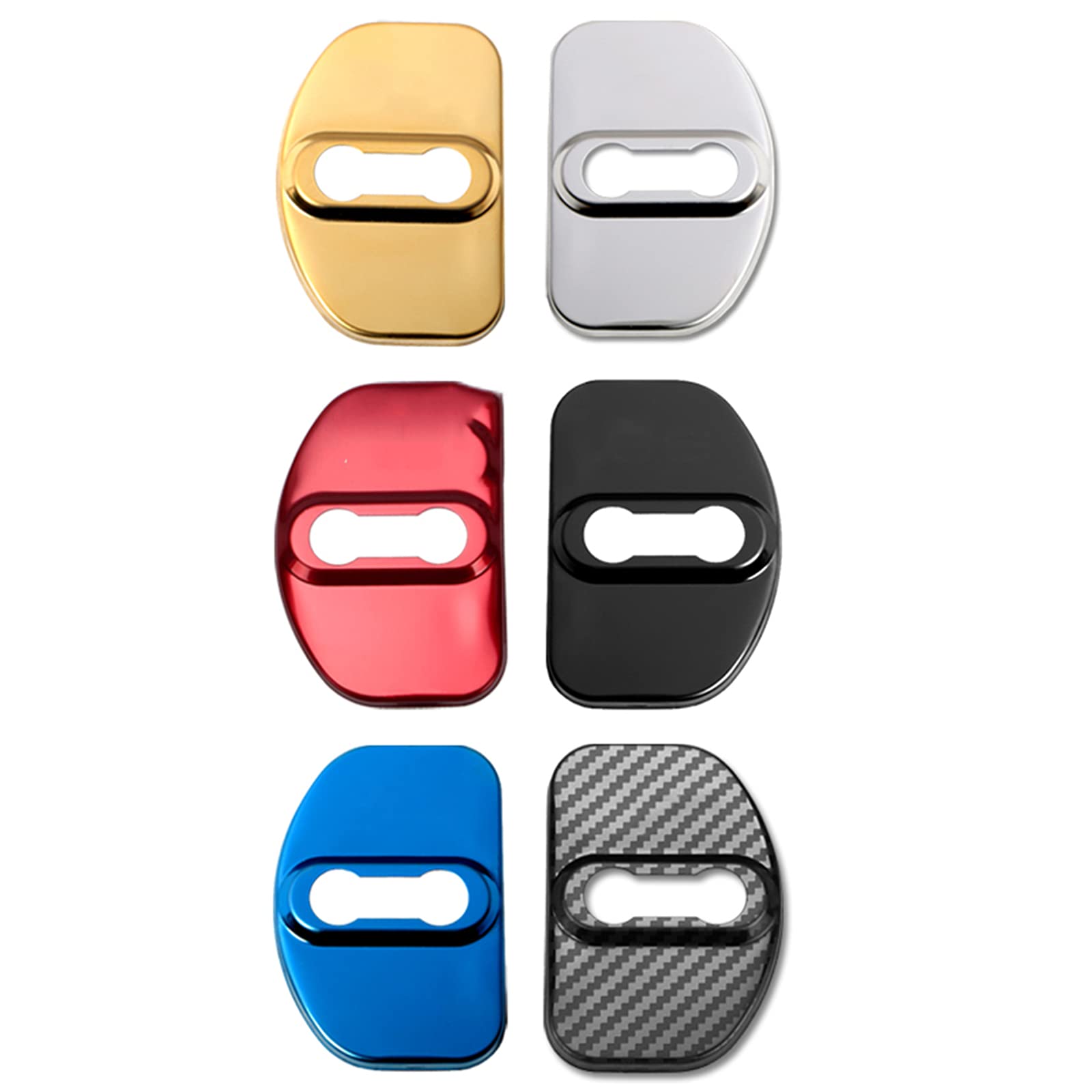 4PCS Car Door Locks Cover,For Dacia Sandero MK2 Stepway 2017 Accessories