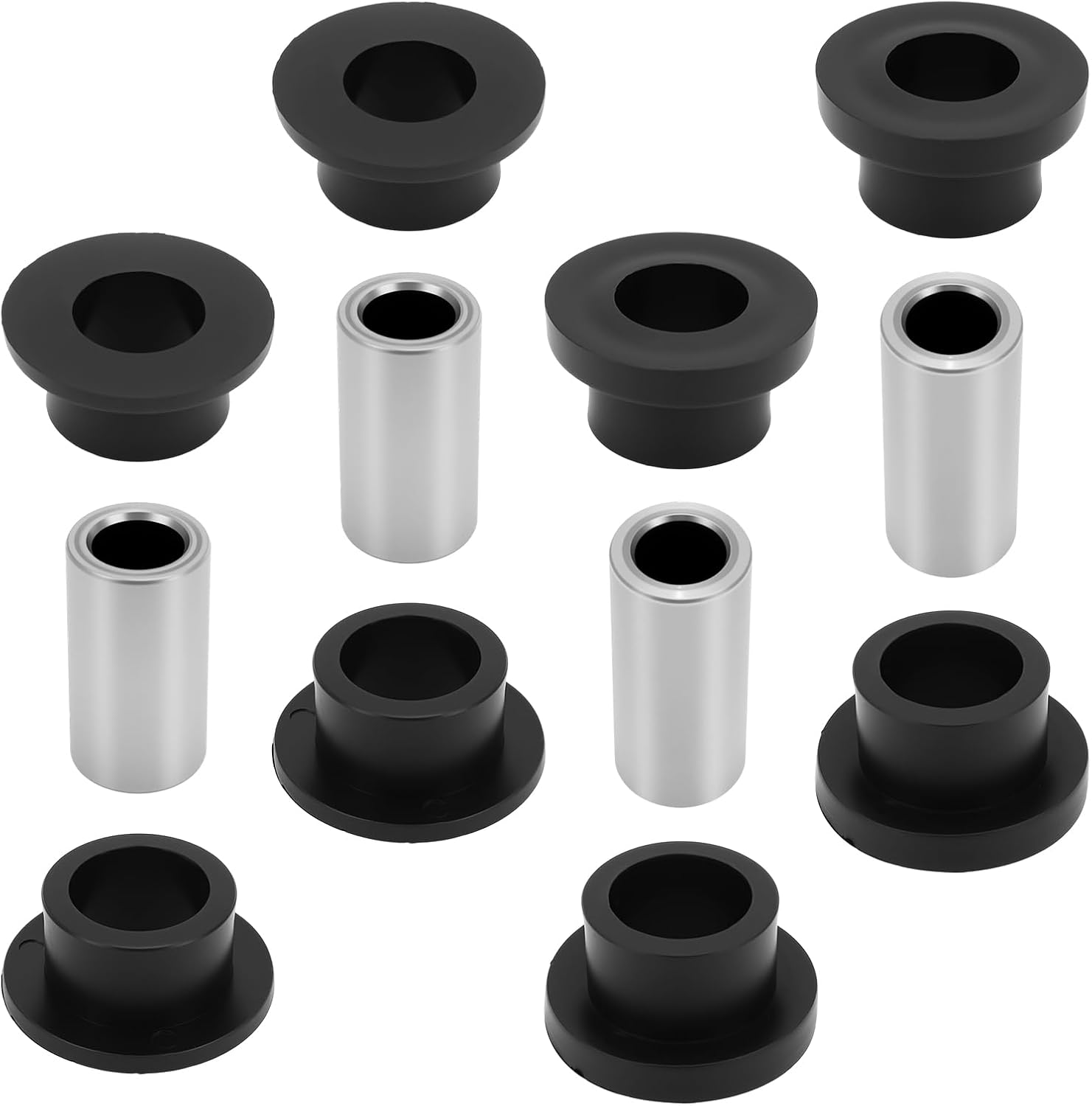 Front&Rear Shock Bushing Sleeve Kit for Polaris Ranger 500 570 700 800 900 1000 Diesel PRO XD