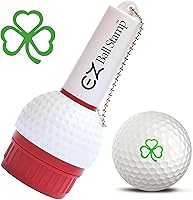 Vista 9 de Sello de Bola de Golf/Sello - Marcador de Tinta de Secado Ultra Rápido y Sin Manchas para Personalizar Tu Bola (Toro Rojo)