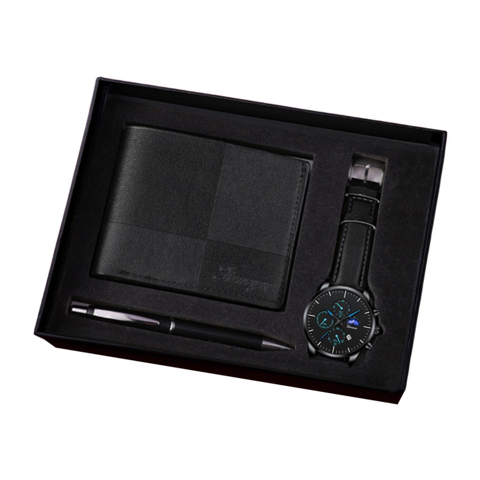 VELURA Men's Gift Set Combination Set Watch Wallet Pen Set for Male Birthday Couple Style C|Clothing Shoes & Accessories | Mens Accessories | Mixed Items & Lots|1 Men's Gift Set-image-24