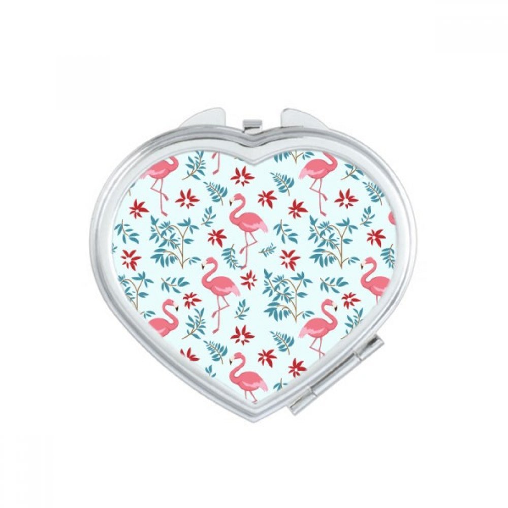 Miroir de poche flamant rose DIYthinker compact et portable pour maquillage