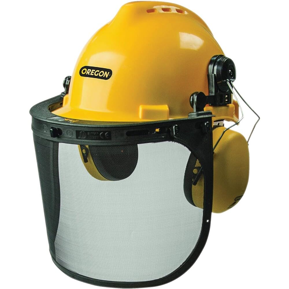 Amazon.com: Oregon Chainsaw Safety Protective Helmet with Visor