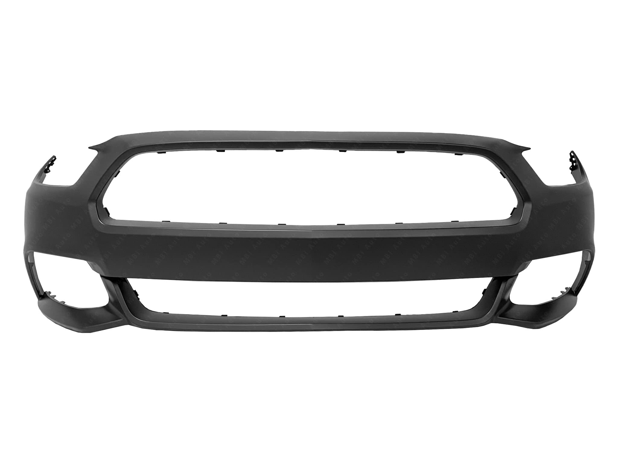 MBI AUTO - Painted To Match, Front Bumper Cover Fascia for 2015 2016 2017 Ford Mustang W/out Tow Holes 15 16 17, FO1000704