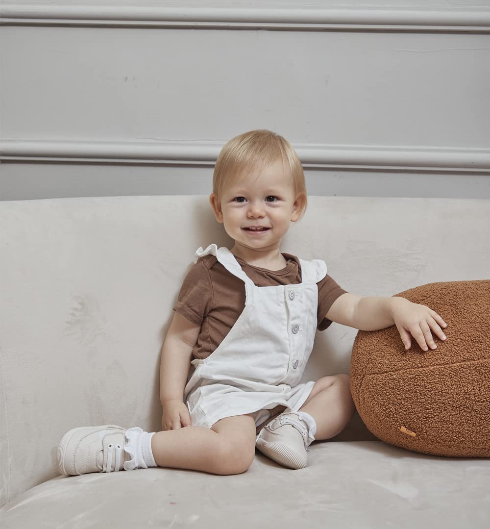 LACOFIA Baby Jungen Mädchen Lauflernschuhe Kleinkind rutschfeste Gummisohle Erste Sneaker