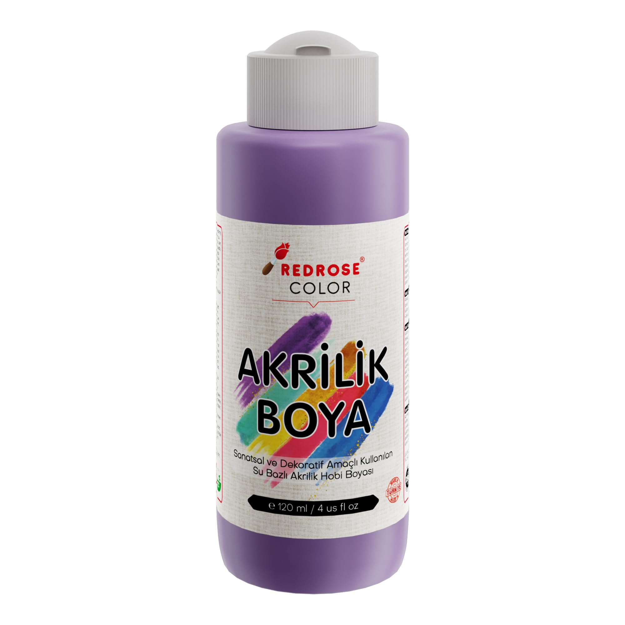 Red Rose Lila Akrilik Boya 120 ml