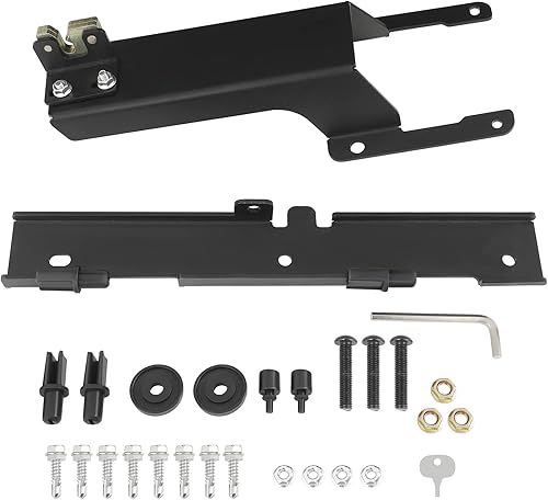 Miniatura 6 de Caja de almacenamiento para caja de camión, tapa con cerradura de contraseña, almacenamiento de caja de camioneta giratoria, compatible con Ford