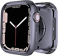 Vista 18 de BOTOMALL Funda protectora compatible con Apple Watch de 1.614 pulgadas Series 9, Series 8 Series 7, TPU suave, flexible, delgada, ligera, funda