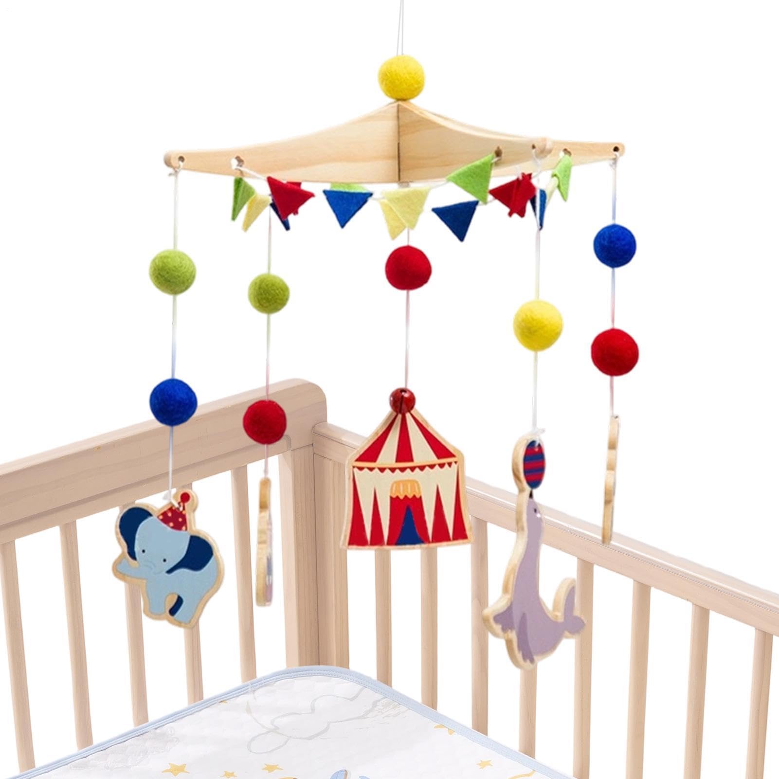 Giostrina Per Culla Giochi Sensoriali Interattivi Design Circo Animali