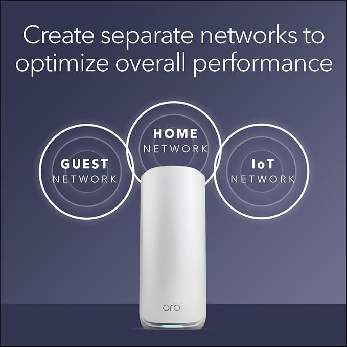 NETGEAR Orbi 870 Series Sistema Mesh WiFi 7 Tri-Band (RBE873) miniatura 9