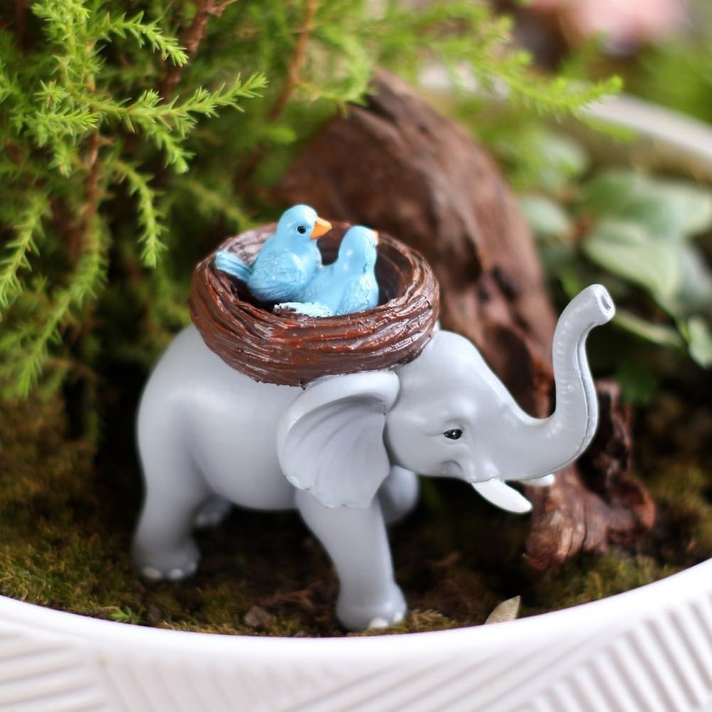 per decorazione Prato con Design Elefante e per decorazione(Blue)