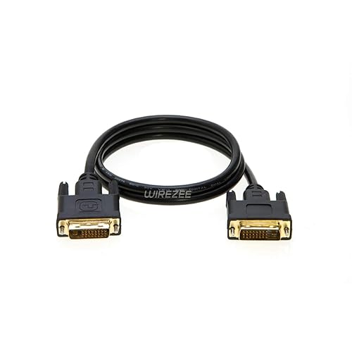 Cable DVI-D de doble enlace DVI a DVI macho cable 24+1 pin 3 pies 6 pies 10 pies 15 pies 25 pies (3 pies)