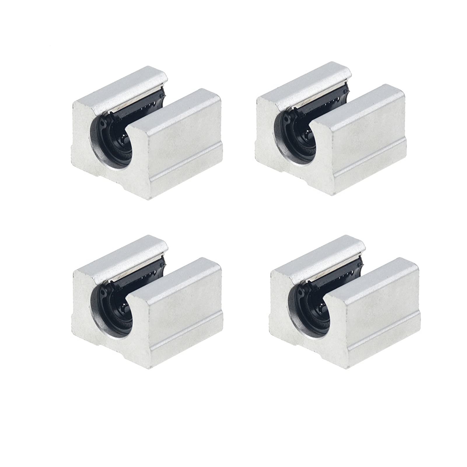 KNIUWMBMH Professional SBR16UU SBR12UU SBR13UU SBR20UU Linear Ball Bearing Block for CNC Router SBR12 SBR16 SBR20 Linear Guide(SBR20UU)