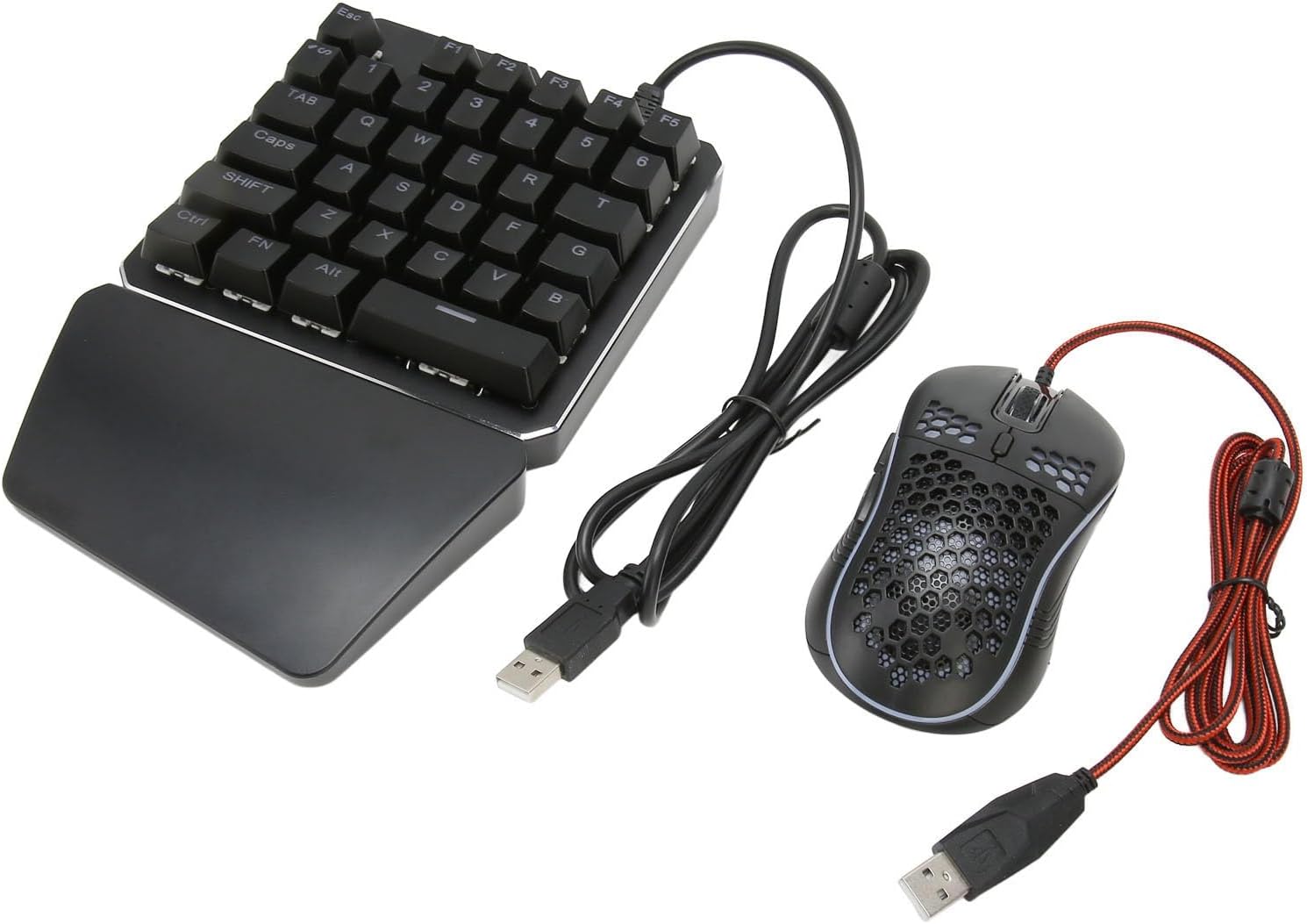 4 in 1 Mobile Game Combo Pack, Gaming Keyboard Mouse Converter with 120 F P S GAMWING Chip, Mobile Game Converter Combo