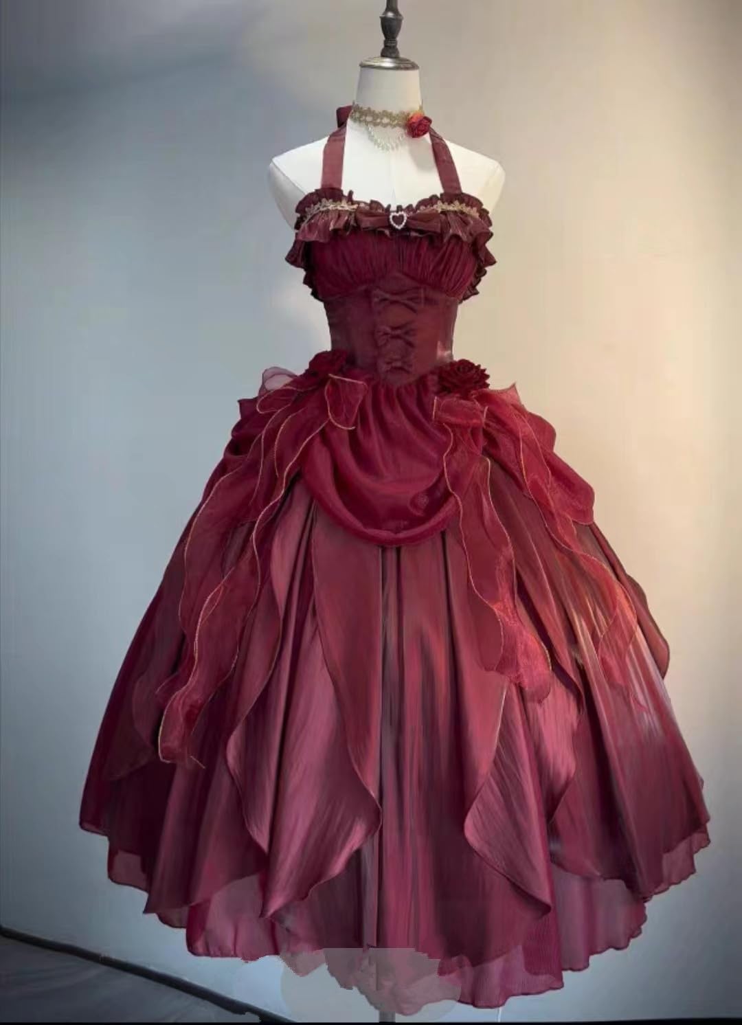 SYSUII 150 cm x 300 cm, in organza con glitter e tulle, per decorare il fai da te, per abiti da sposa, tovaglia, decorazione per feste, viola chiaro