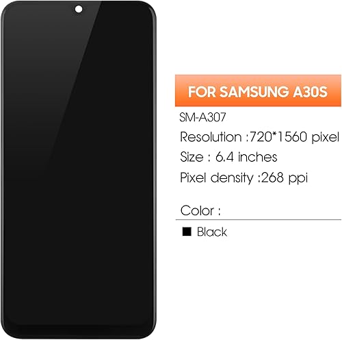 Miniatura 2 de Pantalla OLED para Samsung Galaxy A30S Reemplazo de pantalla para Samsung A307 Pantalla LCD SM-A307F, SM-A307G Pantalla táctil Digitalizador