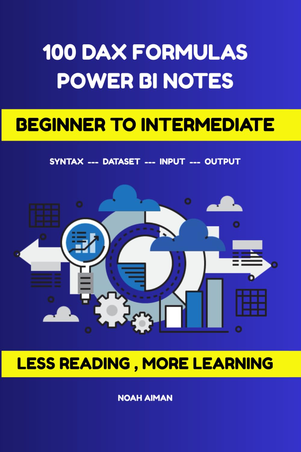100 DAX Formulas – Power BI Notes for Beginners and Intermediate Users: Learn Essential Power BI DAX Formulas with Syntax, Arguments, Examples, and ... (Learn Power BI DAX For Beginners)