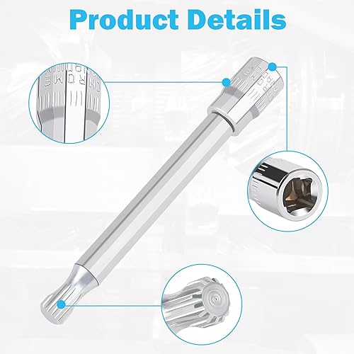 Miniatura 3 de FEITON Herramientas de eliminación de transmisión de doble embrague, actuador de embrague, herramienta de reinicio de desbloqueo del motor para Ford
