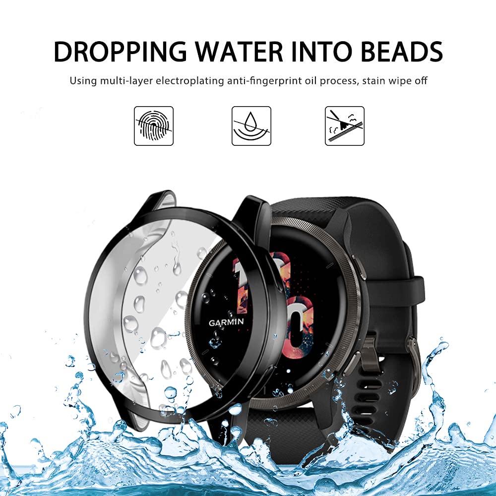 PaceBid Screen Protector Case Compatible with Garmin Venu 2 - Image 3