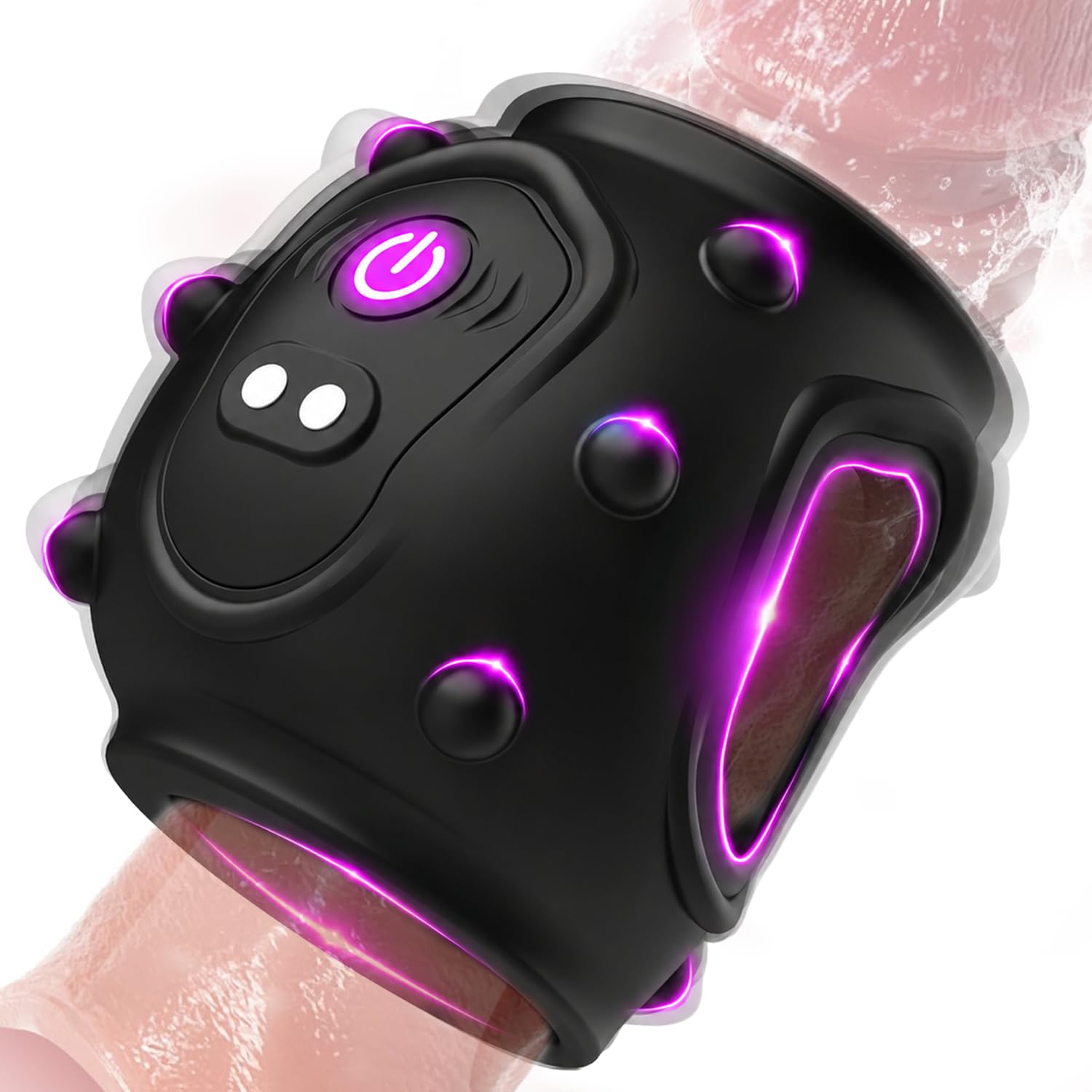 2026 New Edition Male Masterburbatar Hands Free Milker, Cooling Heating, 7 Sucking Rotating Licking, Blowjobob Machine for Man Tight Sleeve Underwear 4vd10VH (Lzg)