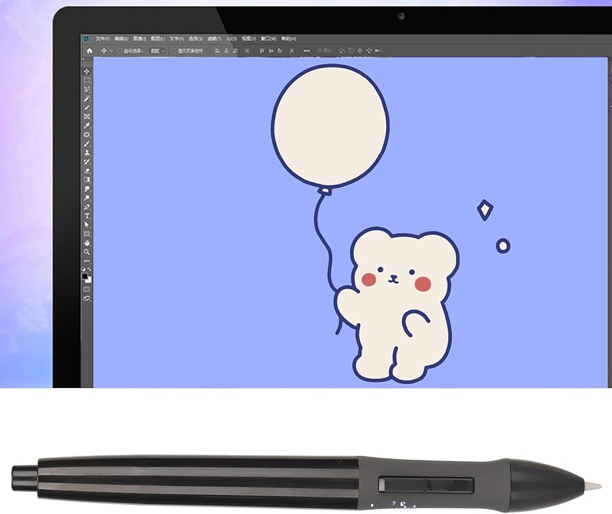 huion gt-221 pro 液晶ペンタブレット　専用スタイラスペン　替芯付 huion gt-221 pro 液晶ペンタブレット 専用スタイラスペン 替芯