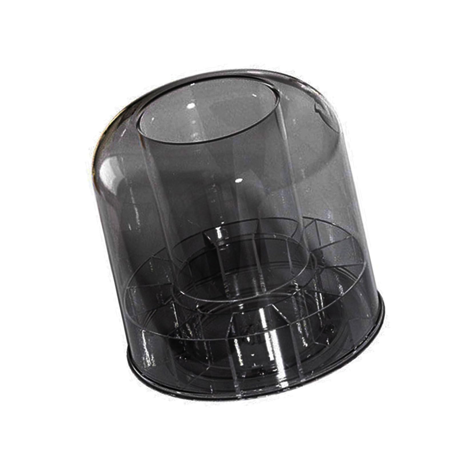 Kalttoy Multifunctional Rotating Makeup Storage Box for Lipstick Brush Organizers Space Saving Elegant Design Modern Lipstick & Brush Carousel