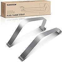 Vista 1 de A-Premium Juego de 2 correas de depósito de combustible compatibles con Toyota Sequoia, Tundra 2008-2012, 4.0L 4.6L 4.7L 5.7L, (atornillado), gris