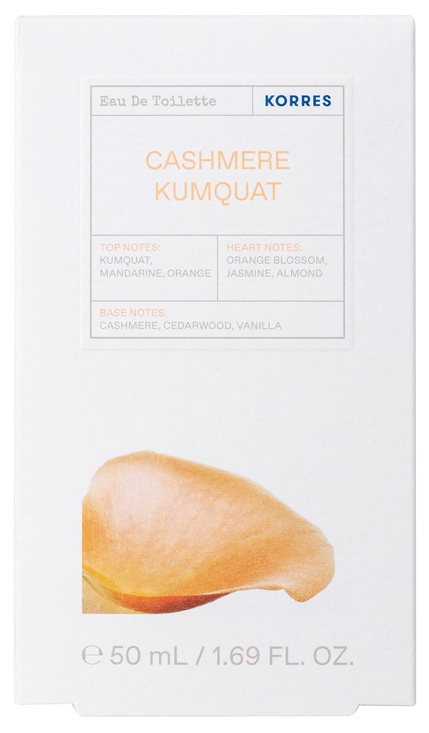 KORRES Eau de Toilette, Cashmere Kumquat Fragrance for Women and Men, Citrus Floral Woody Perfume with Orange Blossom, Vanilla & Cedarwood, Inspired by Greek Island Scents, 1.69 Fl Oz - Image 2