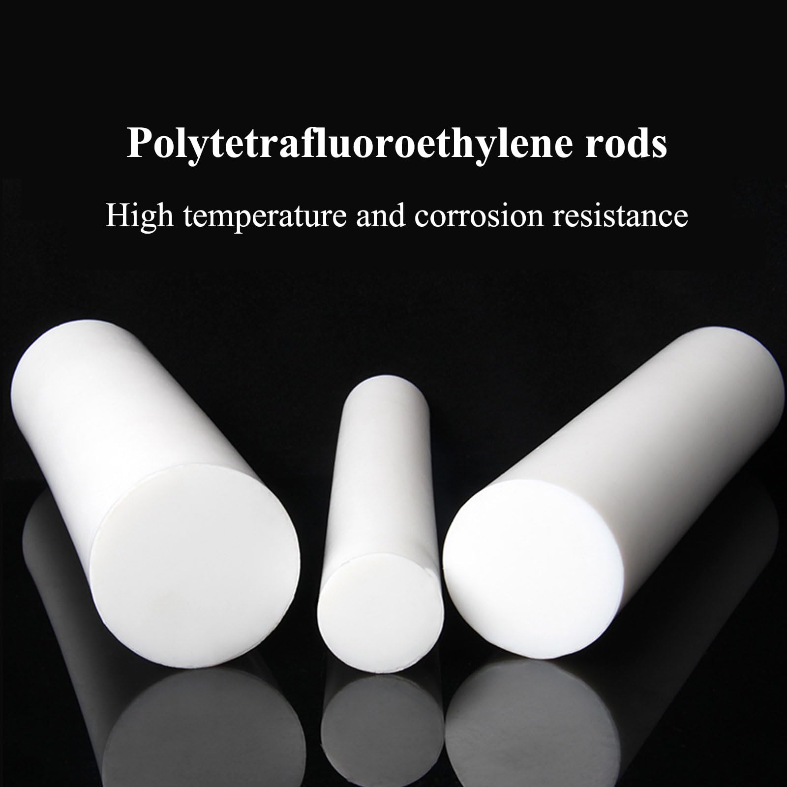 Varillas Redondas de PTFE Blanco 180-190mm(190mm)