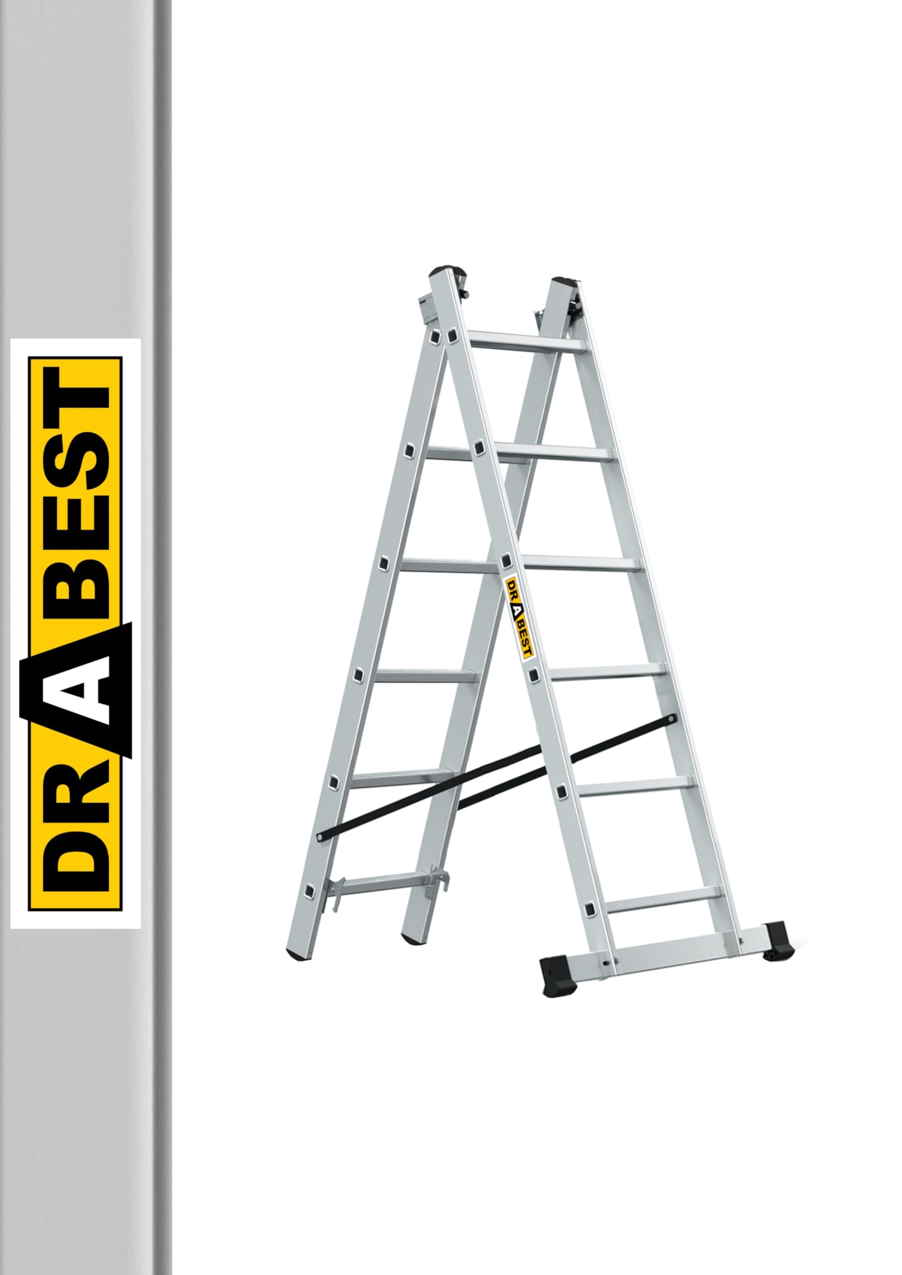 HOME Aluminum Ladder 2-Section 2x6 150 kg