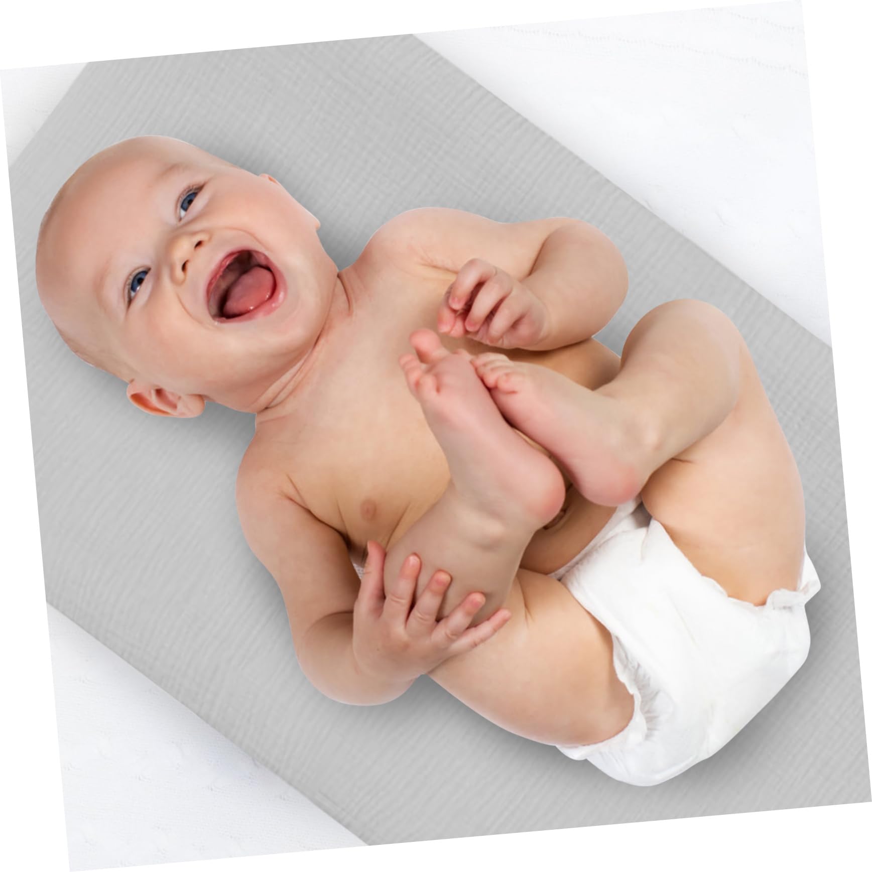 MOLUCKFU Cotton Cover Washable Sheet Stretchy Nursery Bedspread Machine Washable