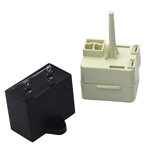 Miniatura 13 de Relé de arranque del compresor de refrigerador W10613606 y condensador de Seentech - Compatible con Whirlpool, Kenmore, refrigeradores. Reemplazar