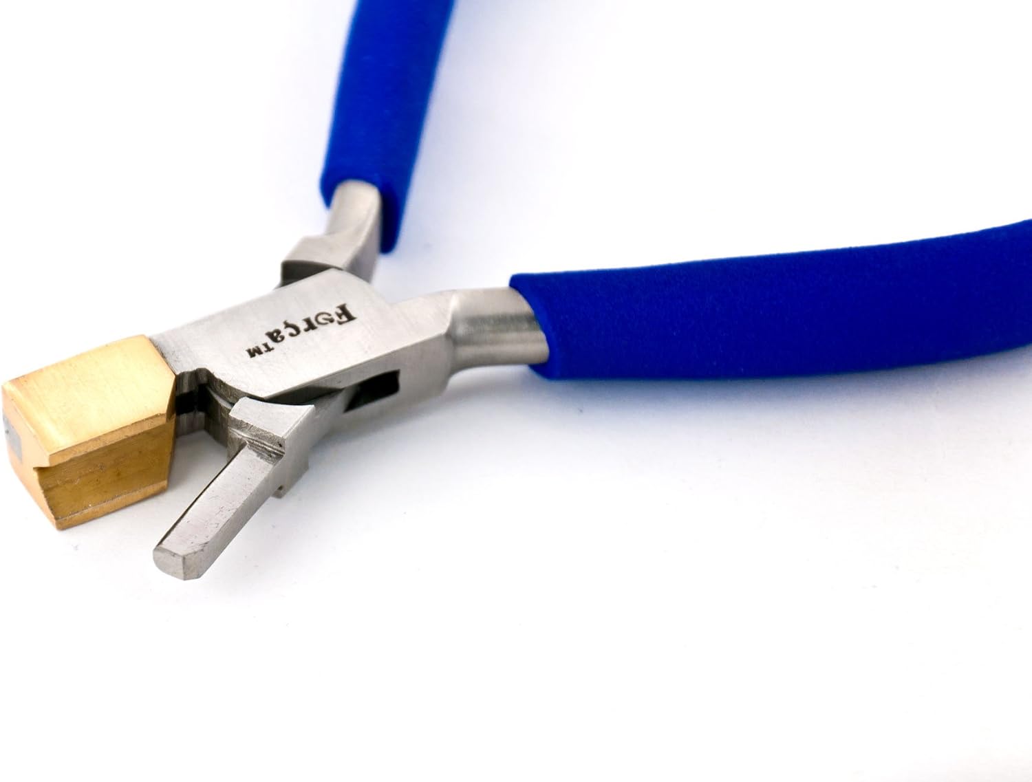 Forca RTGS-258 Jewelry Bow Closing and Ring Forming Pliers with Brass Jaws 5.50" ~ 140mm