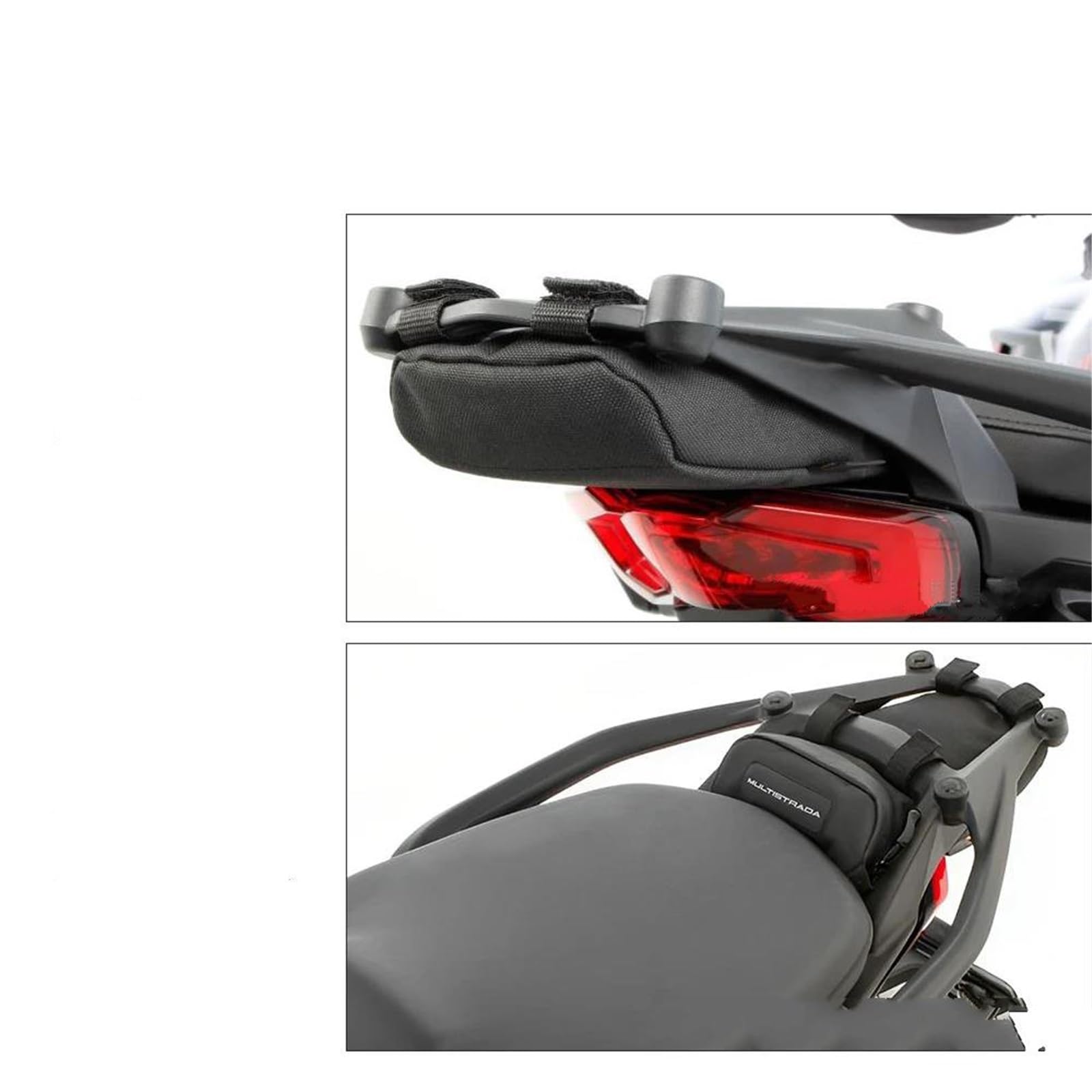Motorrad-Rahmen-Sturzbügeltaschen Für Ducati Multistrada V4S V4 S V4 Pikes Peak Rally Gepäckträger-Untertasche Reisetaschen Satteltaschen