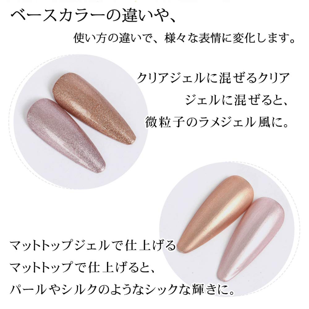 Amazon.co.jp: めっちゃミラー ミラーパウダー ジェルネイル ミラー