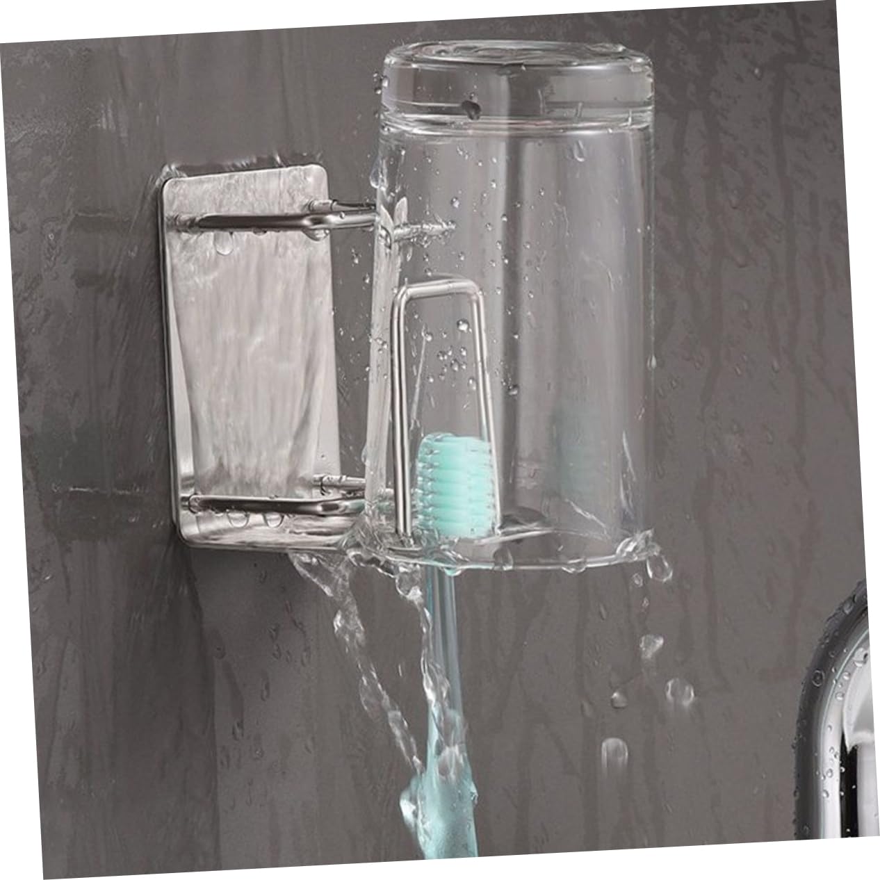 MAGICLULU 3 Piezas Soporte para Tazas de Enjuague bucal Dibujos Animados de Soporte de Cepillo de para Cepillo de portavasos Toothbrush Holder Organizador de baño