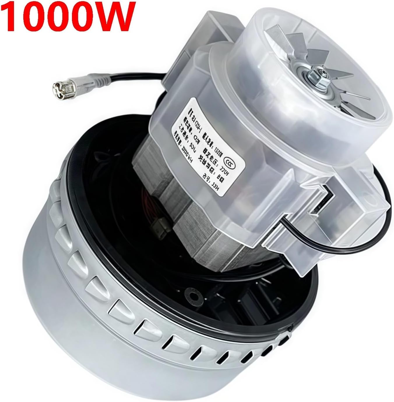 Vacuum Cleaner Parts 220V-240V 1000W Industrial Vacuum Cleaner Motor Diameter 143mm Large Power Copper Wire by Pass