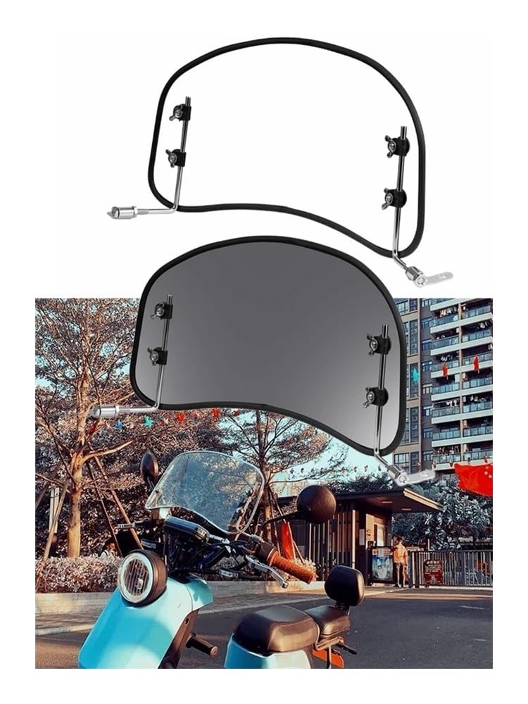 Carénage Pare-Brise De Moto Pare-Brise De Scooter Universel Pare-Brise Déflecteur De Vent Pare-Brise