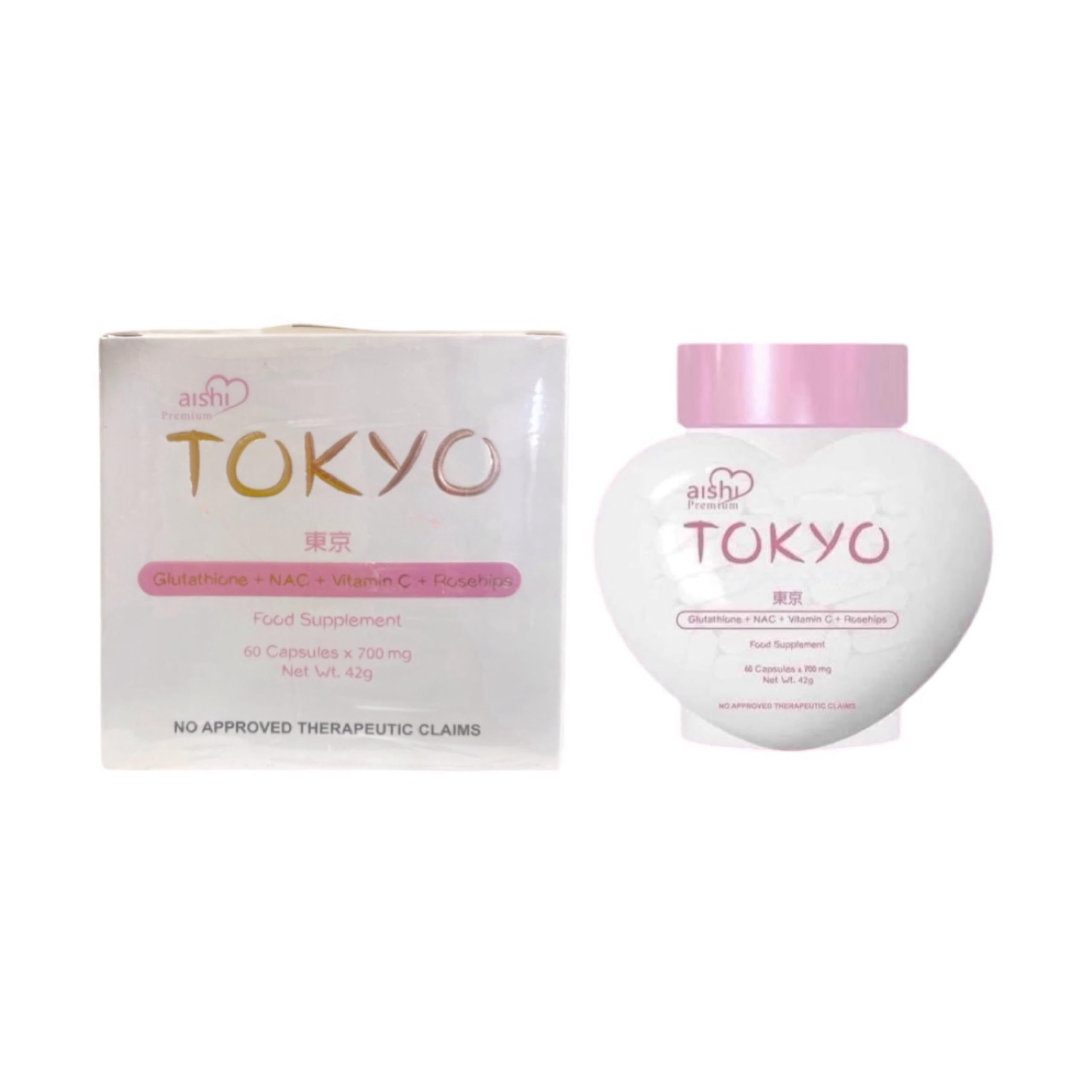 aishi glutathione Amazon.com: Aishi Premium Tokyo Glutathione, 60 Capsule : Health & Household