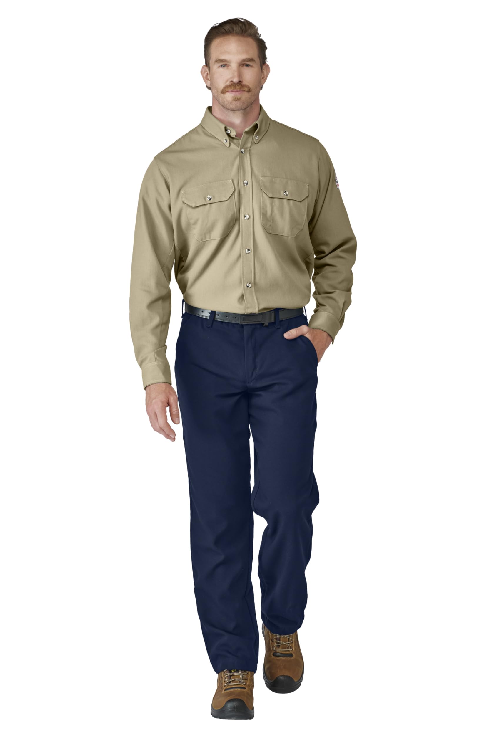 Bulwark Flame Resistant 7 oz CoolTouch 2 Dress Uniform Shirt