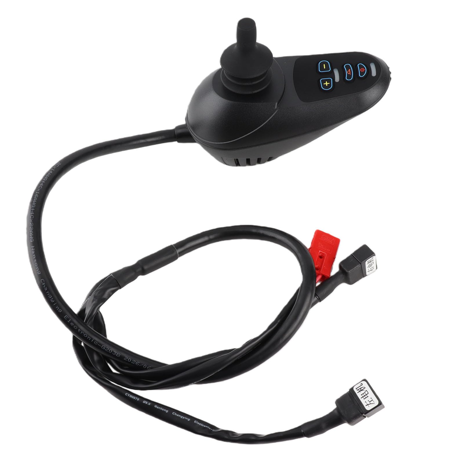 Wózek Inwalidzki DC 24V Elektryczny Wózek Inwalidzki Kontroler Typu Joystick Swobodny Obrót Wózki Inwalidzkie na Elektryczne Wózki Inwalidzkie Inteligentne Roboty