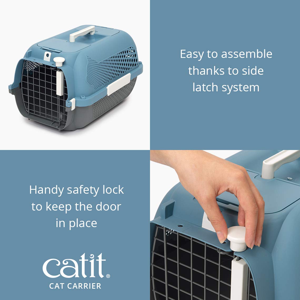 Catit Catit Transportín Profile - M Gris 1600 g