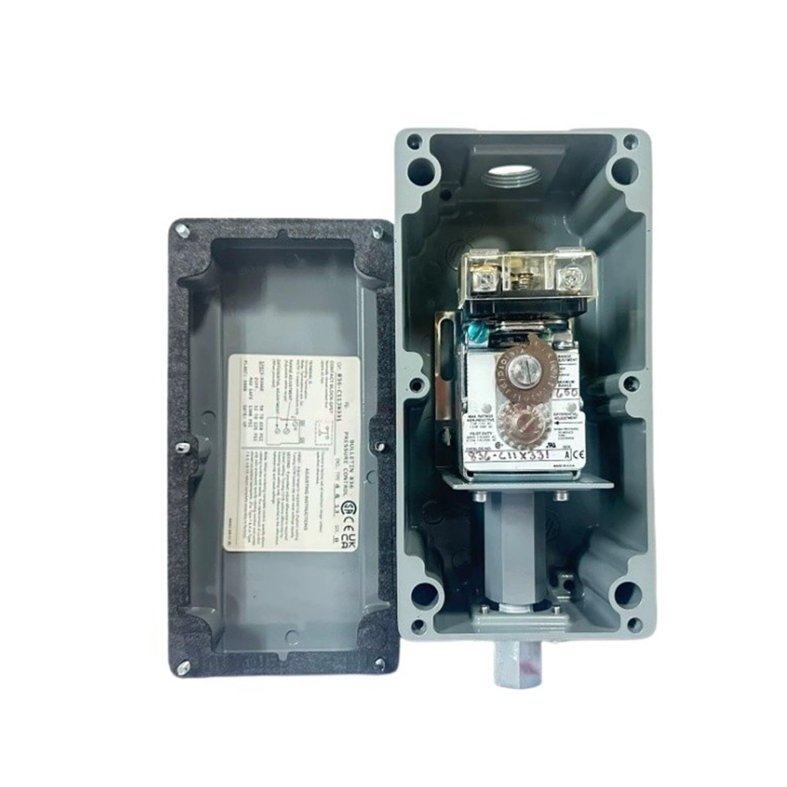 Sensor de interruptor de presión 836-C11JX331 Transmisor de presión