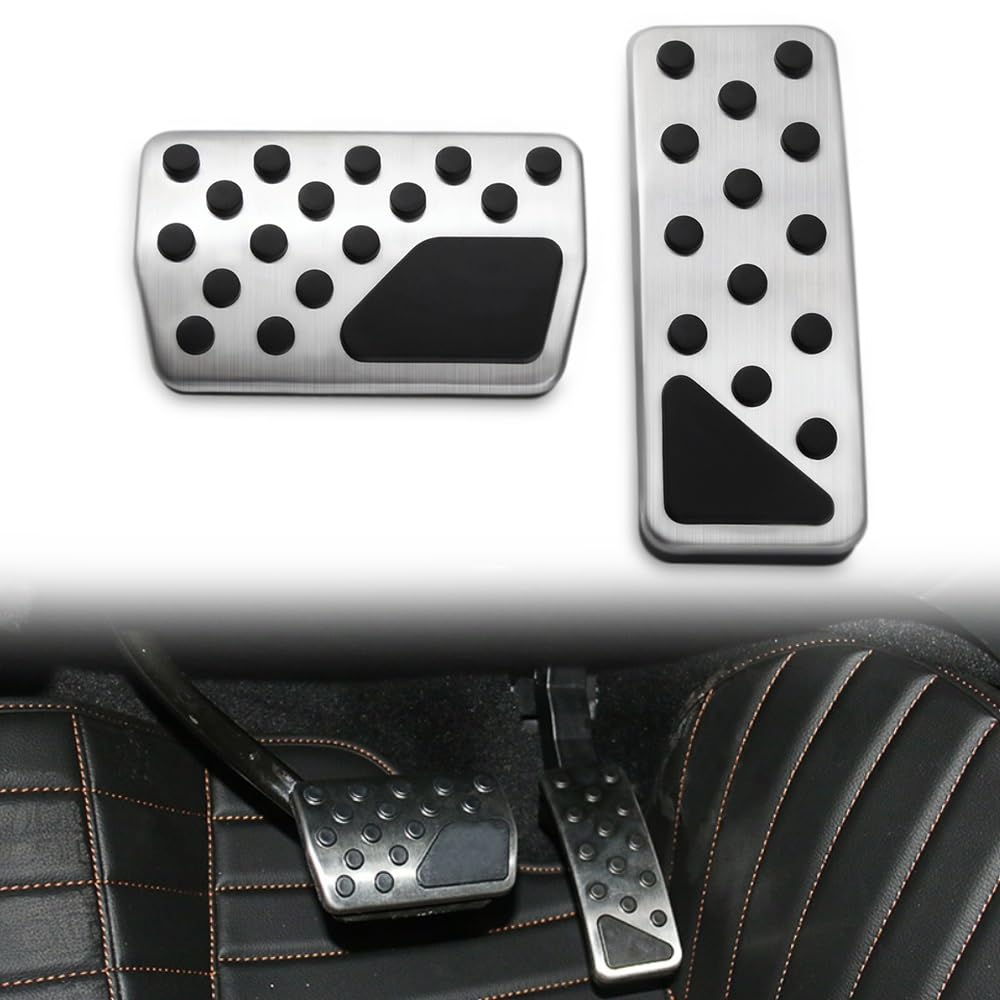 Copri Pedali Auto Per Jeep Per Grand Per Cherokee 2010-2017 Accessori per auto in acciaio inossidabile Pedale del freno a gas Freno Pedale Copertura