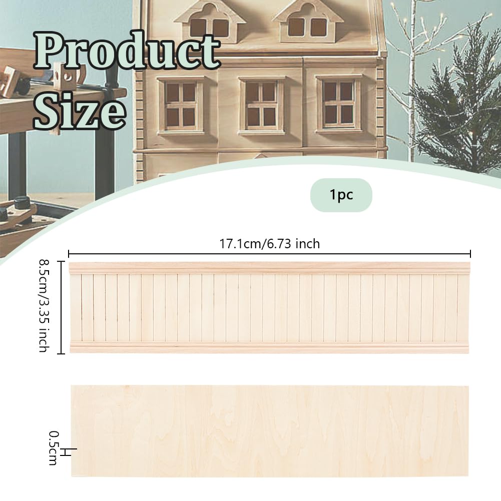 Amazon.com: DELORIGIN Miniature Dollhouse Accessories, Wainscot 
