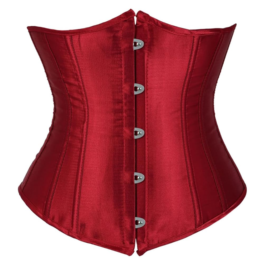 Amazon.com: frawirshau Underbust Corset Top Plus Size