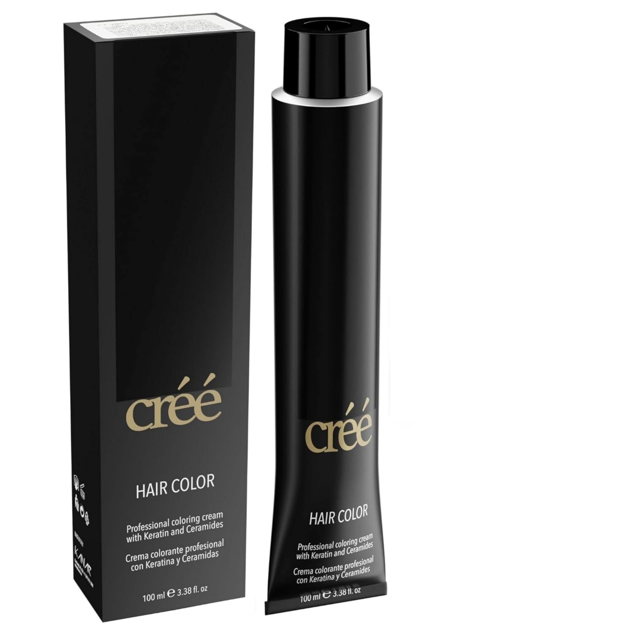 Cree Professional 6.666 Extra Red Dark Blond - Permanent Hair Color - Long Lasting, Rich Vibrant - Gray Coverage 100ml - 3.4 fl.oz.