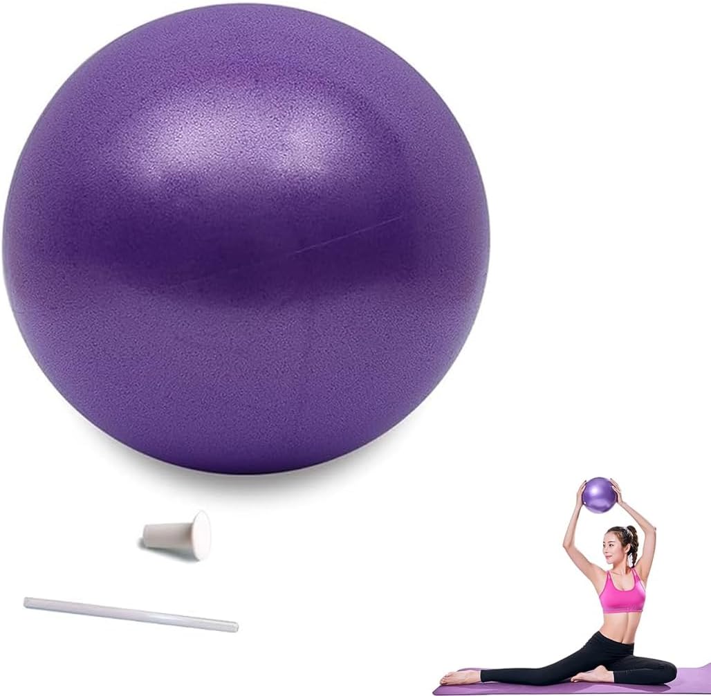 Gymnastics Ball, Gymnastics Ball with Inflatable Pump, Anti-Burst, Fitness Ball & Balance for Core Training, Training Ball, Yoga, Pilates, Gym & Office, Gymnastics Ball for Pregnancy Gymnastics