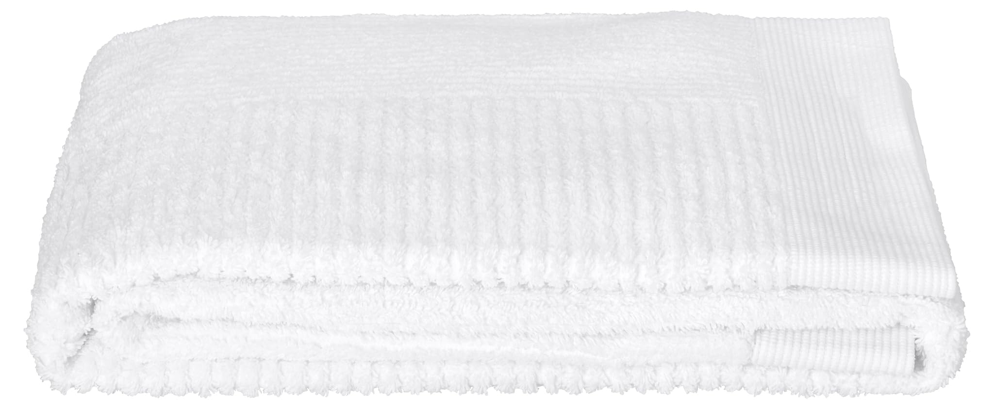 Zone Denmark Luxury & Classic 100% Cotton Towels - Quick Drying Hand, Bath, and Shower Towels for Ultimate Comfort and Style in Every Touch (White)