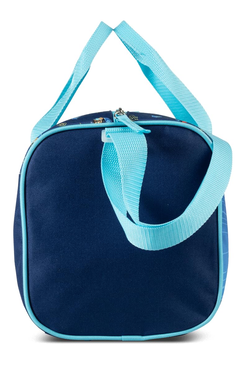 Paw Patrol Kinder Jungen Mädchen Sporttasche mit tollem Chase Motiv (698) mit großen Hauptfach, Volumen 17 L, 38 x 22 x 20 cm, Navy blau
